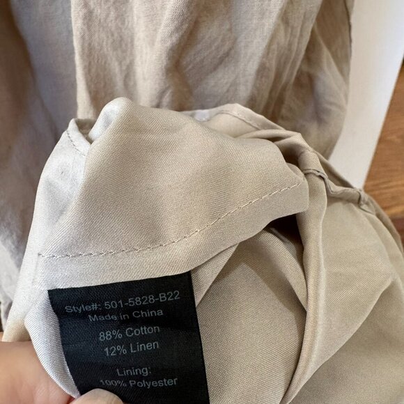 Jenni Kayne James Dress in Willow Cotton Linen Lightweight - Picture 7 of 14